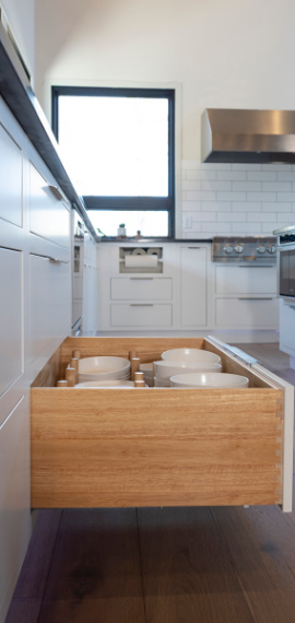 White Kitchen Drawer