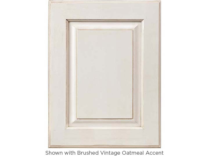 Covington White Brushed Vintage Oatmeal