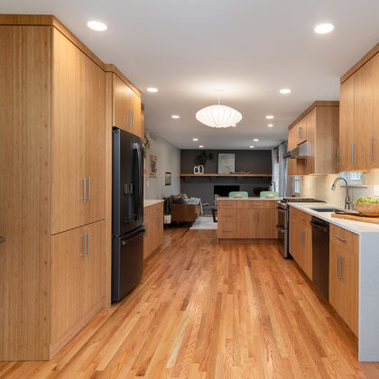 Natural Kitchen cabinets