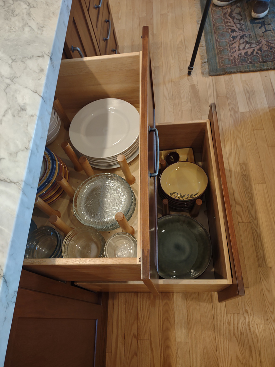 drawer plate organizer