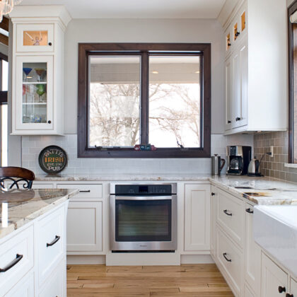 White Semi Custom Kitchen Cabinets