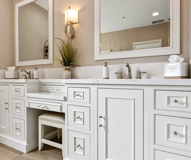 Painted Bathroom Vanity