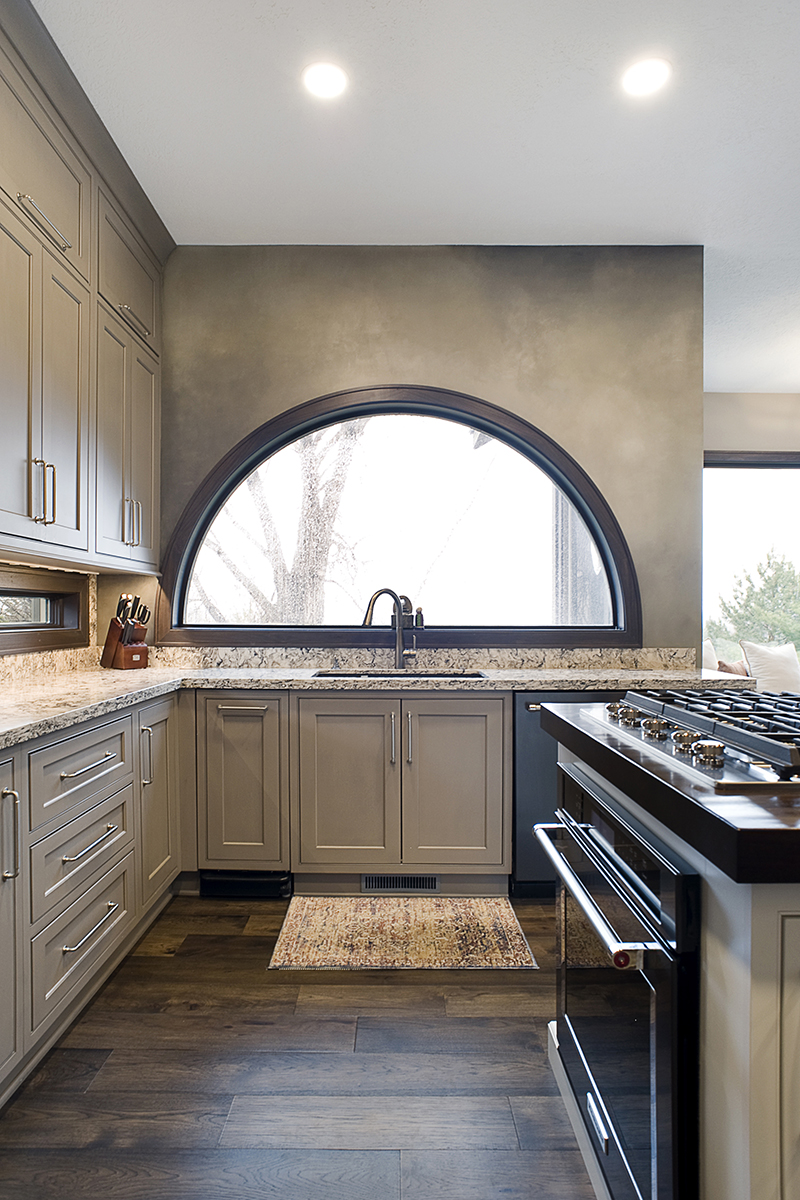 White and Silver Kitchen Cabinetry - Showplace Cabinetry