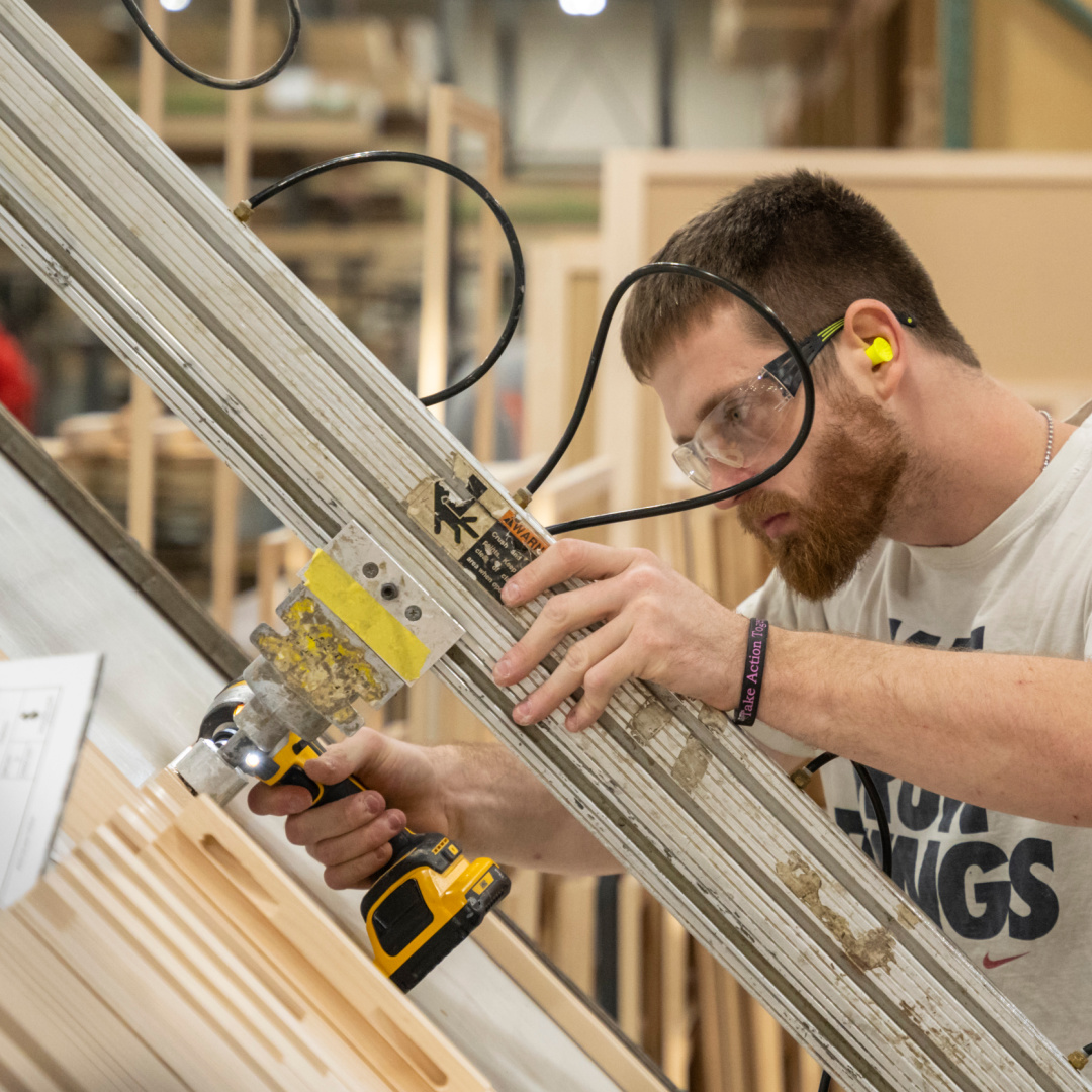 Building a cabinet frame