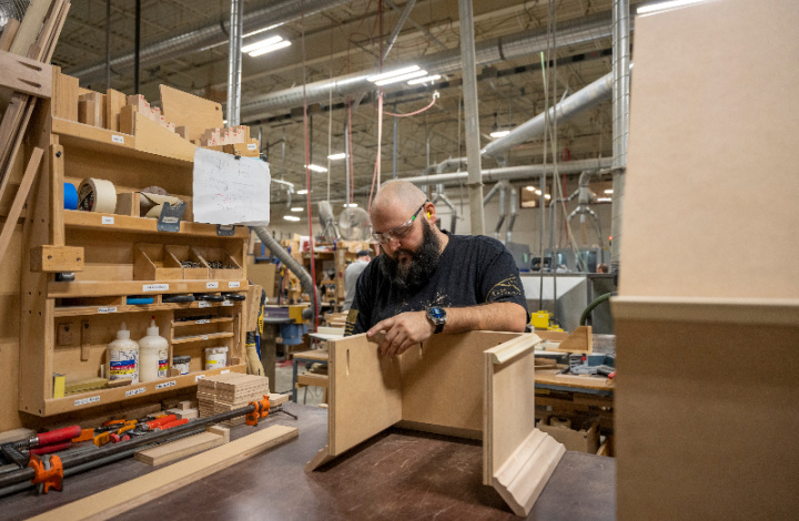 Building a wood hood