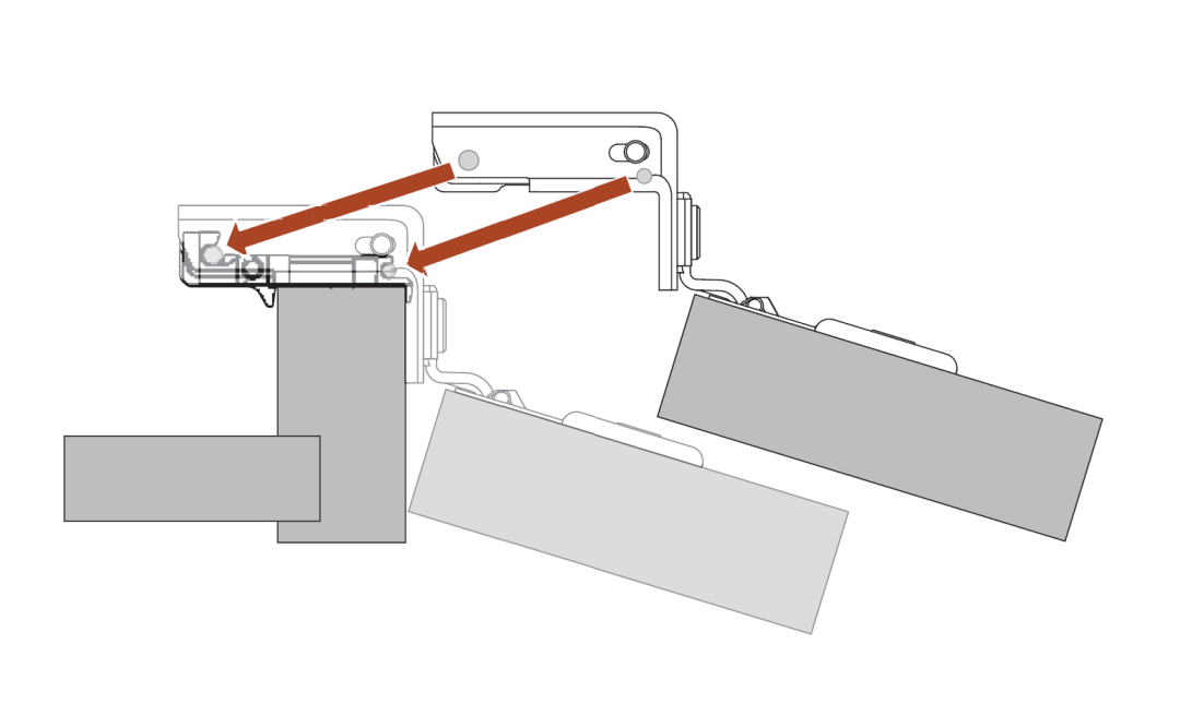 diagram explaining how the compact clip attaches.