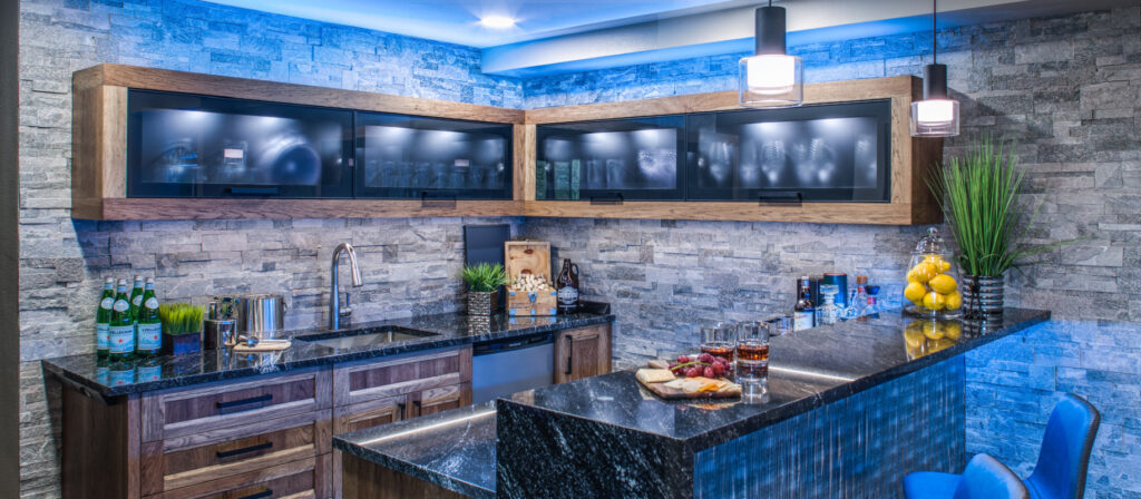 Decorative Glass Kitchen Cabinet Doors | Showplace Cabinetry