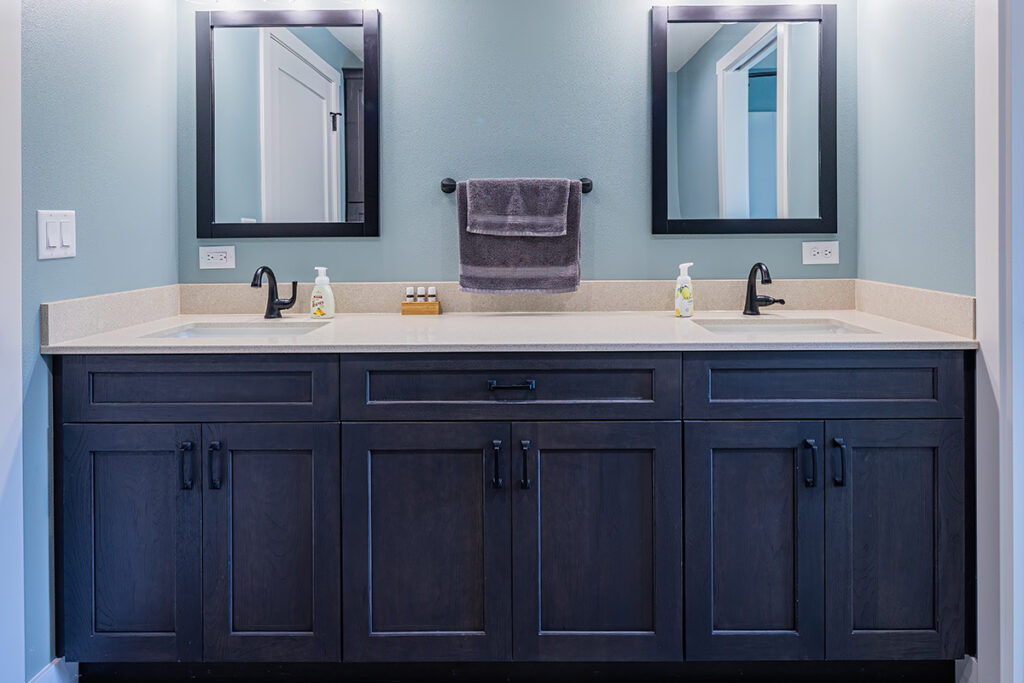 White and Grey Kitchen | Shore View - Showplace Cabinetry