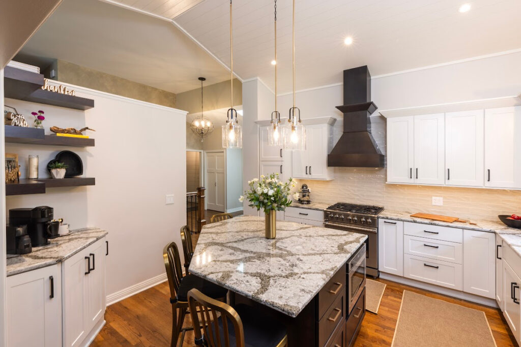 Angled Kitchen Island | All About The Angle - Showplace