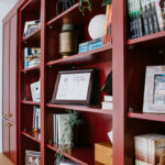 Down Home Fab HGTV Show office book cases
