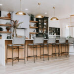 Down Home Fab HGTV Show kitchen with island