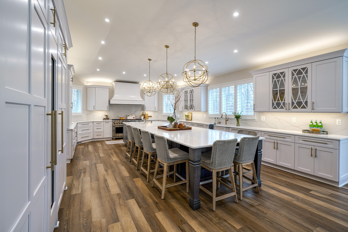 Painted kitchen