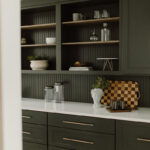 Painted pantry cabinets