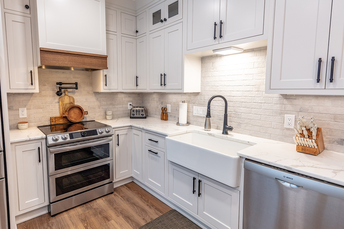 Painted kitchen