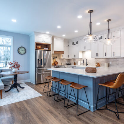 Modern Inset Kitchen - Showplace Cabinetry