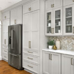 Painted kitchen cabinets