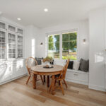 Dining nook with bench seating