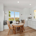 Dining nook with bench seating