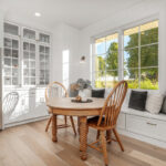 Dining nook with bench seating