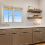 Painted pantry cabinets