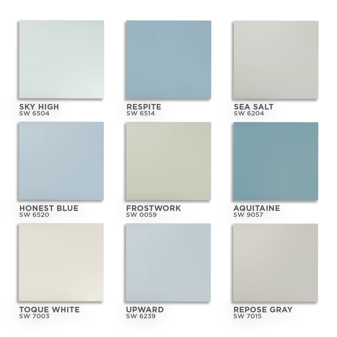 Coastal color palette