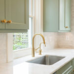 Painted kitchen cabinets