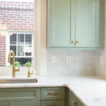 Painted kitchen cabinets