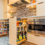 Light maple contemporary kitchen.