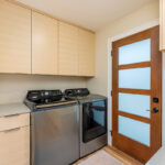 Light maple contemporary kitchen.