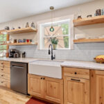 Rustic Alder Natural kitchen