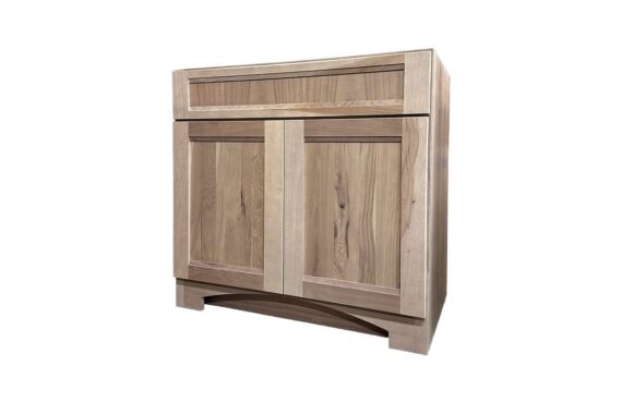 Vanity with Deco Toe - Mission