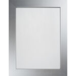 AF003 Natural Aluminum Clear Glass