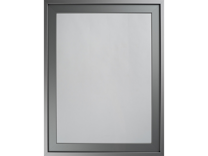 AF004 Natural Aluminum Clear Glass