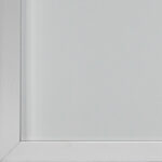 Backpainted White Matte