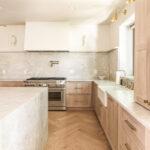 White oak kitchen