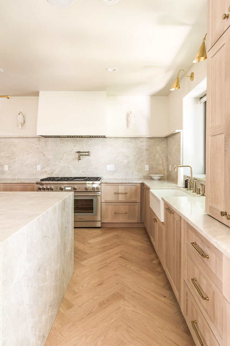 Warm Contemporary Kitchen Remodel in Greenwood Village, CO by Showplace Cabinetry project photo