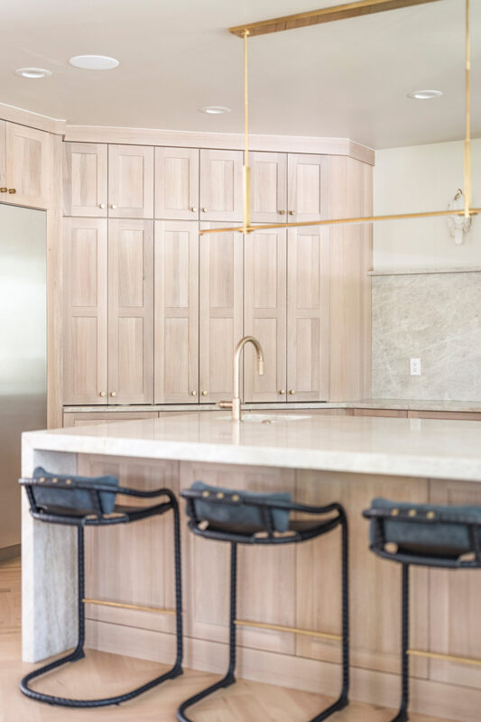 White oak kitchen