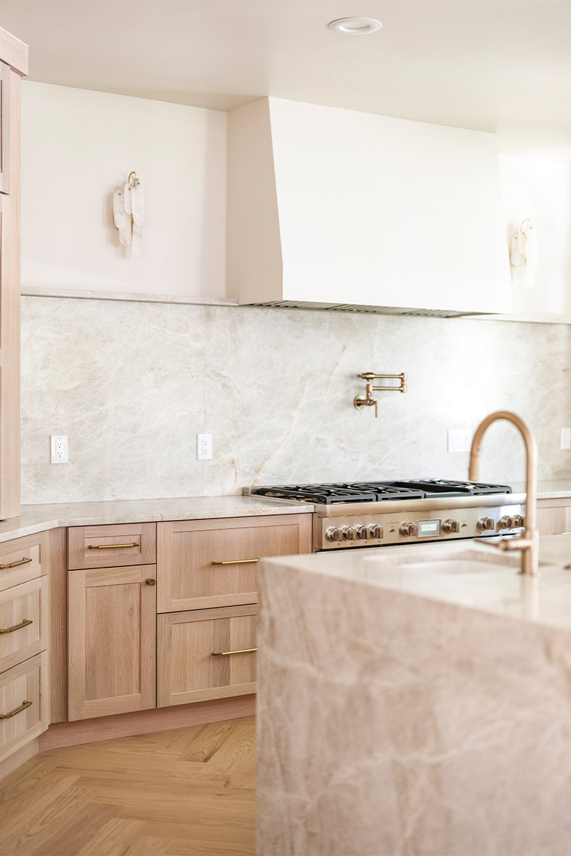 Warm Contemporary Kitchen Remodel in Greenwood Village, CO by Showplace Cabinetry project photo 5