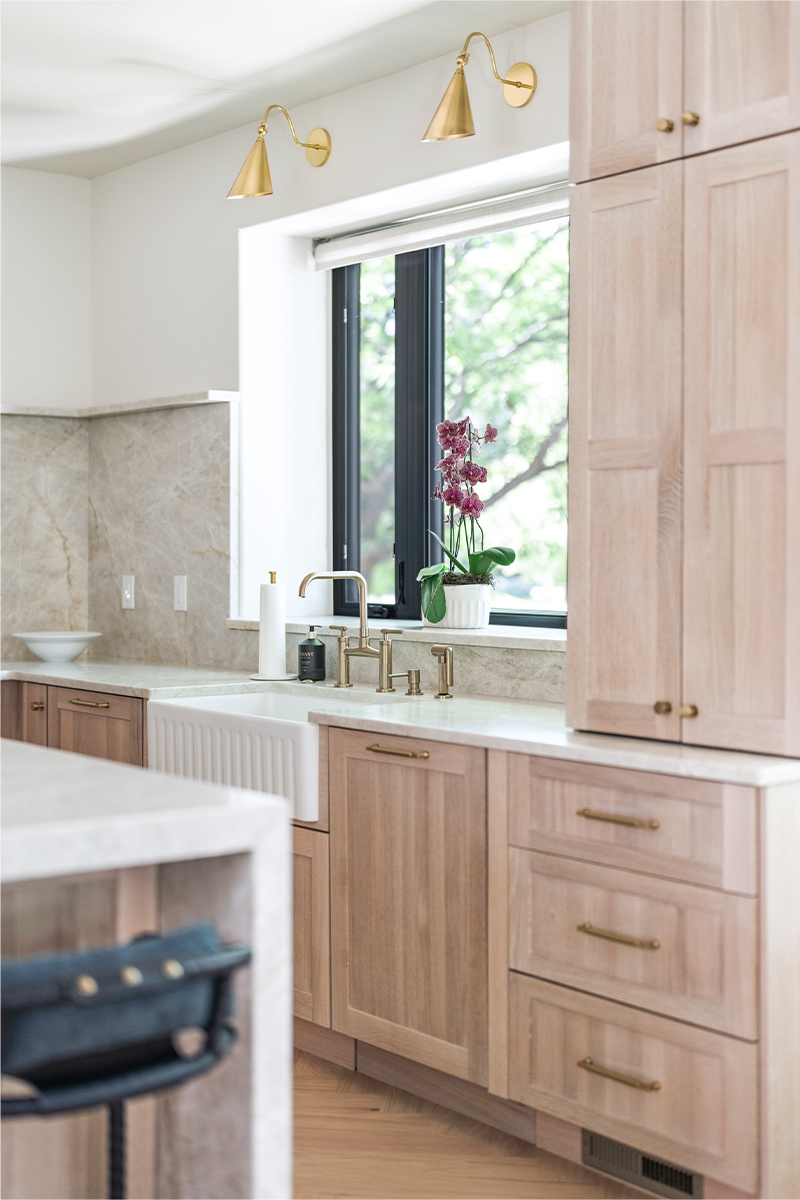 Warm Contemporary Kitchen Remodel in Greenwood Village, CO by Showplace Cabinetry project photo 7