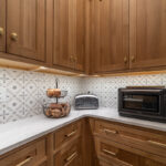 Quartersawn White Oak Natural pantry cabinets