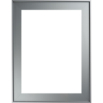 Natural Aluminum Clear Glass