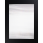 AF003 Onyx Narrow Reeded Glass