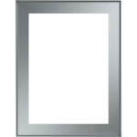 AF014 Natural Aluminum Clear Glass